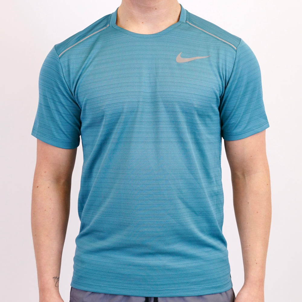 Nike Miler Tee Mineral Blue