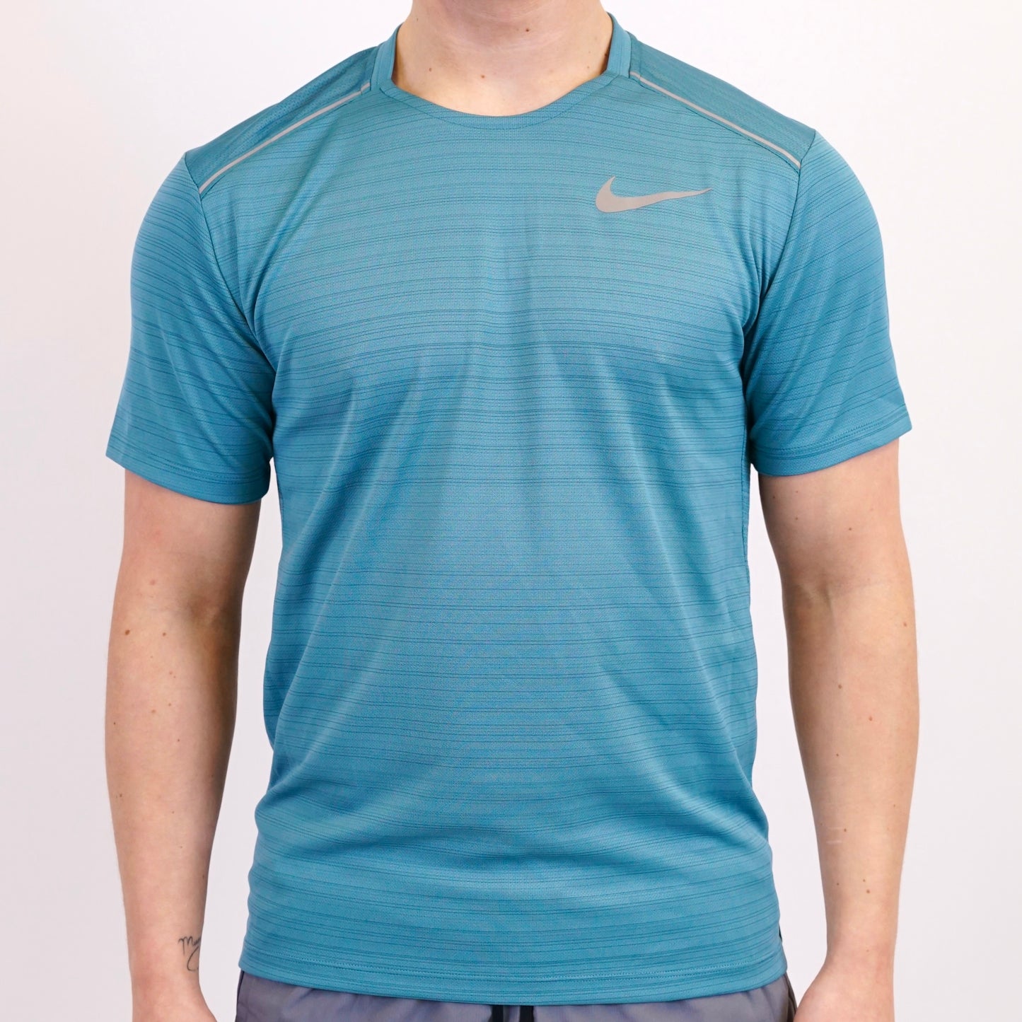 Nike Miler Tee Mineral Blue