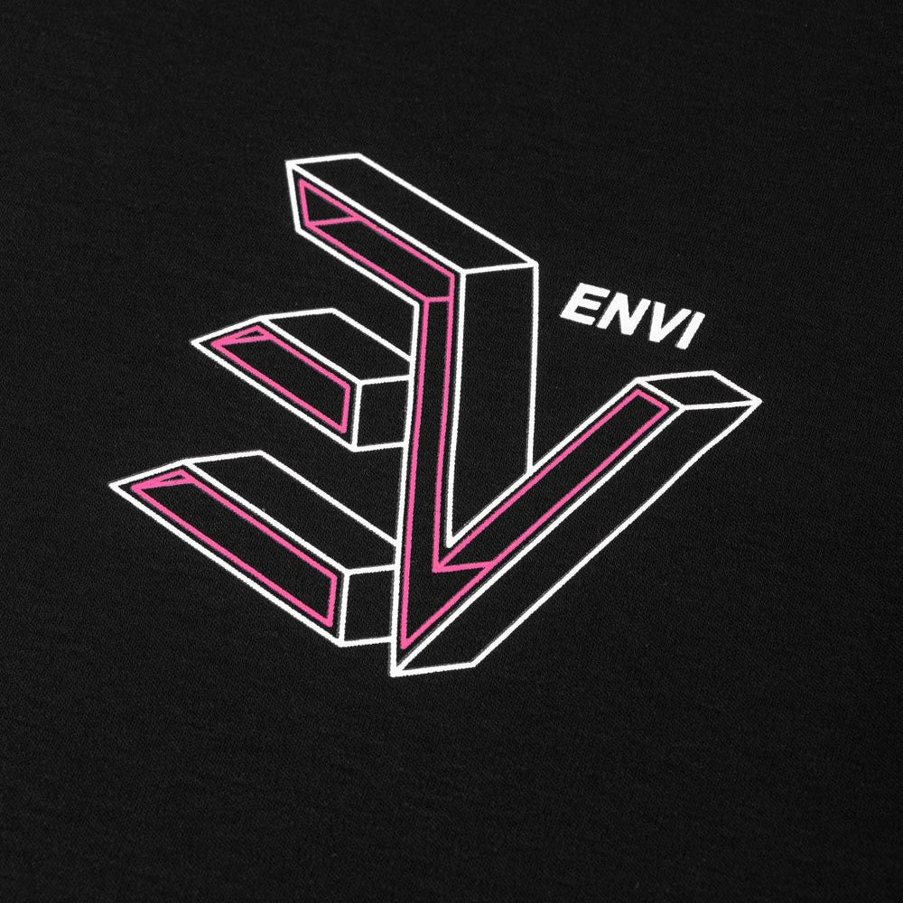 ENVI Concave T-Shirt - Black / Pink