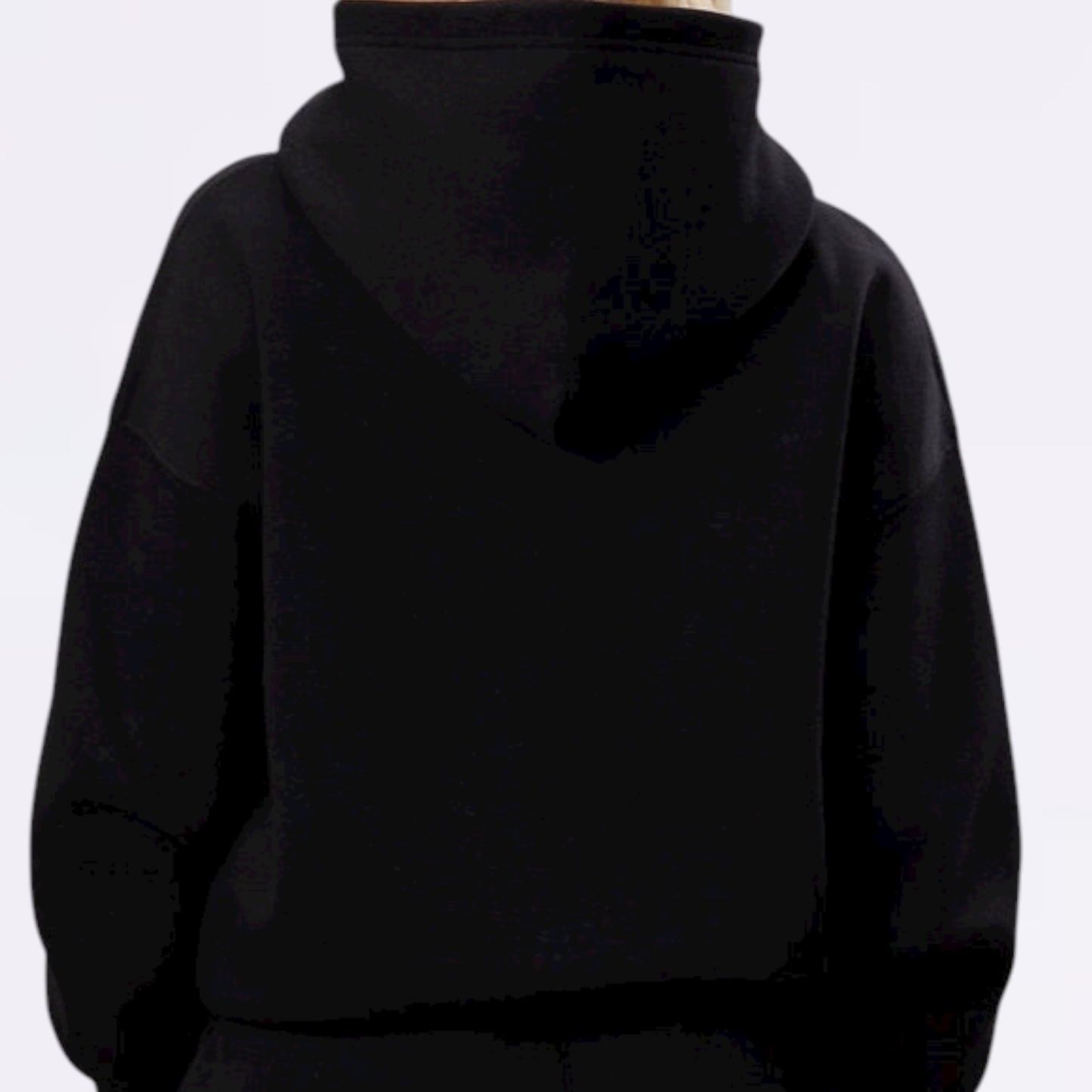 Gym King 365 Relaxed Fit Fleece Hoodie - Black