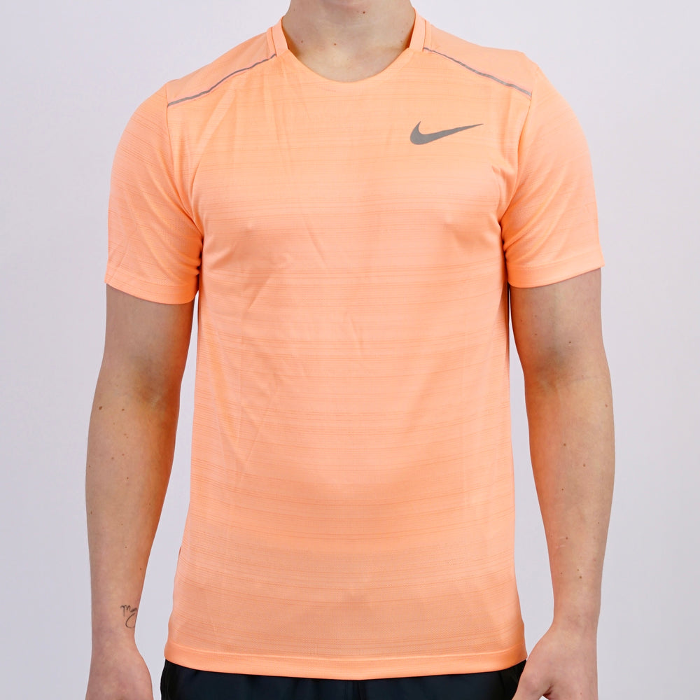 Nike Miler Tee Orange Pulse