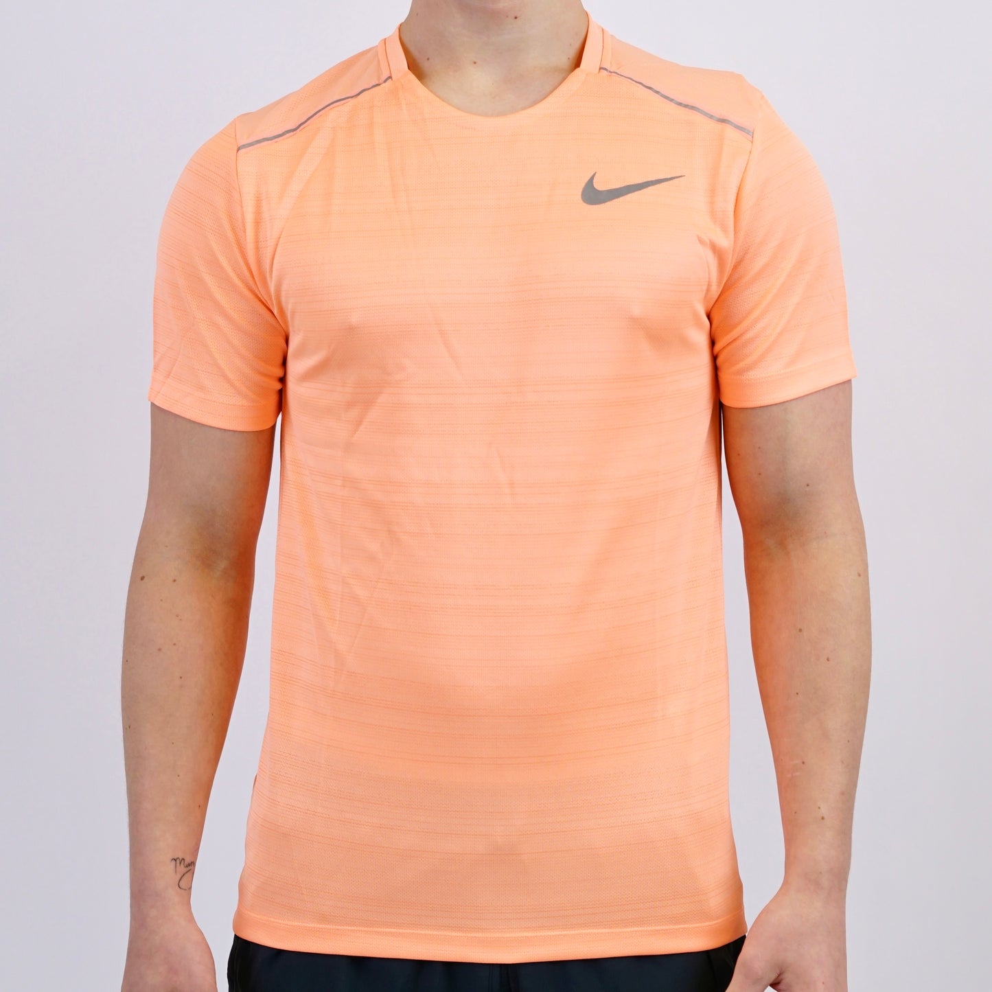 Nike Miler Tee Orange Pulse
