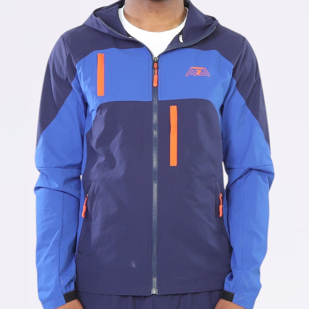 GRIID Triple G Windrunner - Deep Navy / Orange