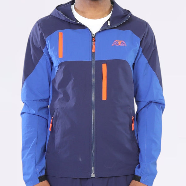 GRIID Triple G Windrunner - Deep Navy / Orange
