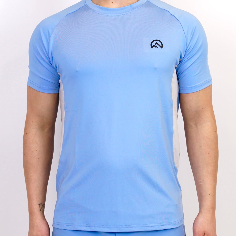 Flux Tech Tee - Baby Blue