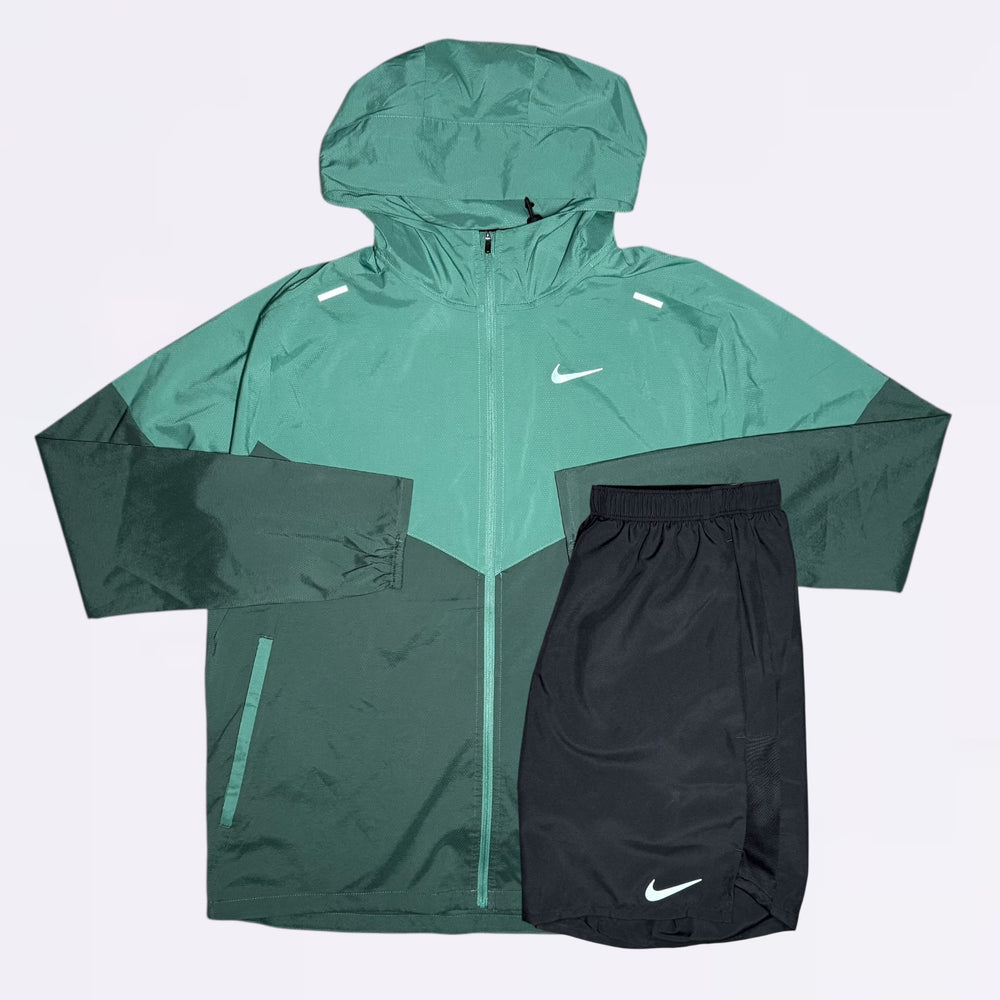 Nike Windrunner & Challenger Set - Vintage Green / Black