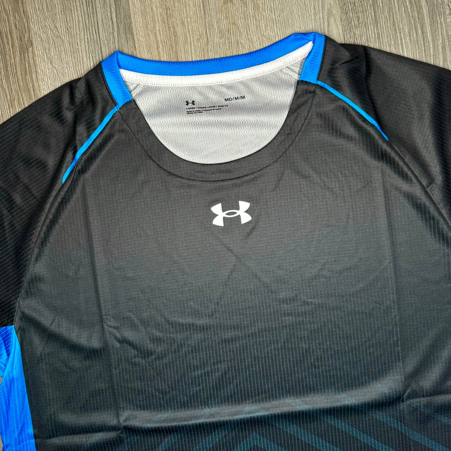 Under Armour Arrow Tee - Black / Blue