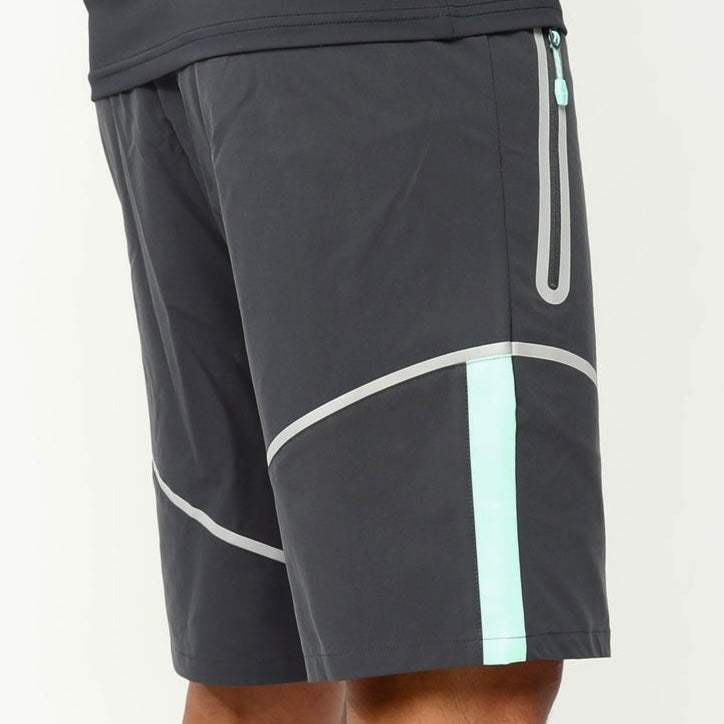 GRIID Reflect Set - Jacket & Shorts - Grey / Mint