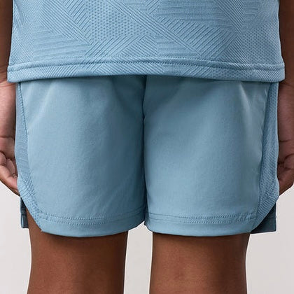 Gym King Geometric Knit Shorts - Sea Mist (Junior)