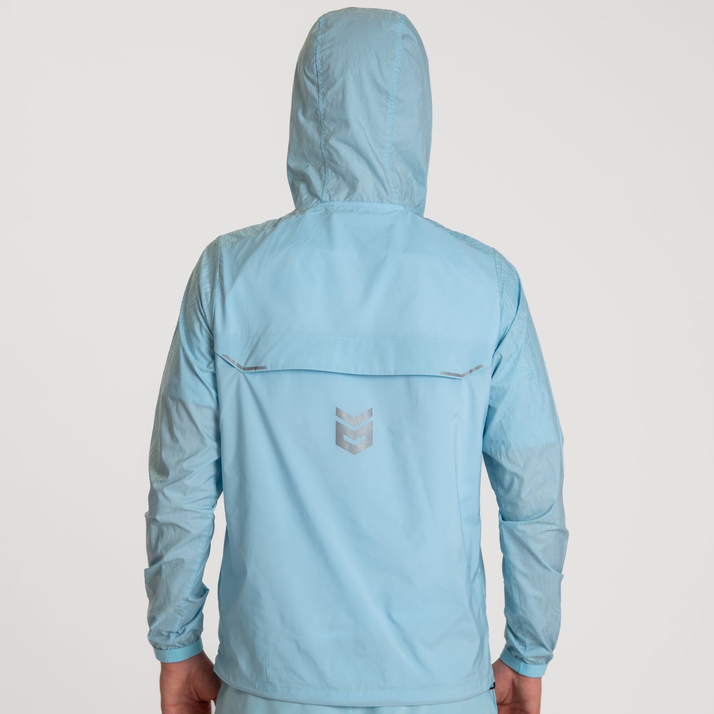 DASH Aura Windrunner & Shorts Set - Sky Blue / Black