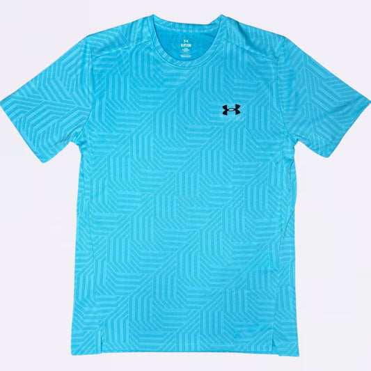 Under Armour Vent Geotessa Tee - Sky Blue