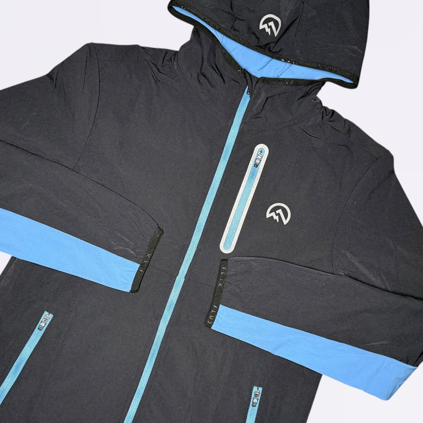 Flux Versatility Jacket - Black / Blue (Junior)