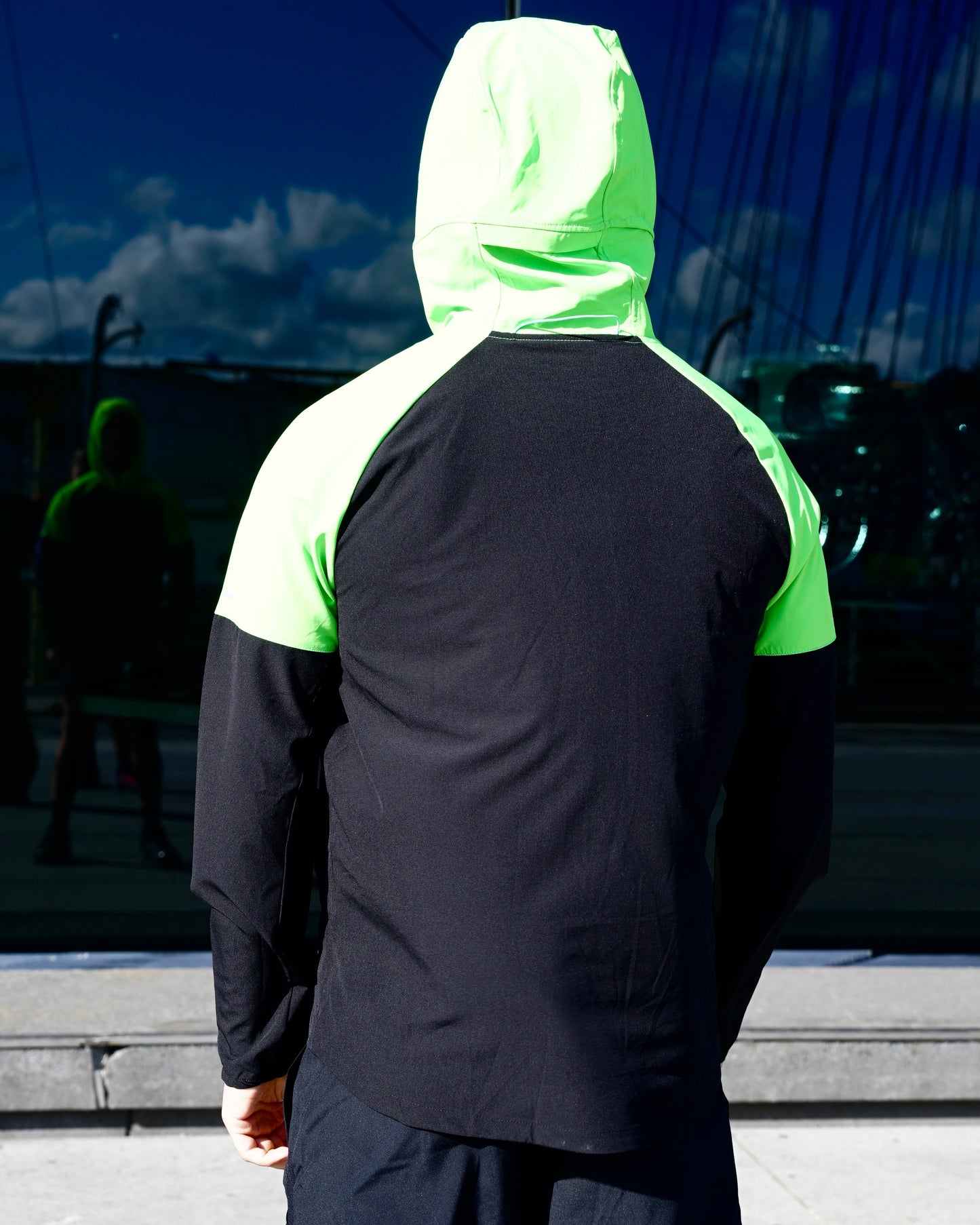 Nike Airmax Plus Windrunner 3 Piece Set - Neon / Black