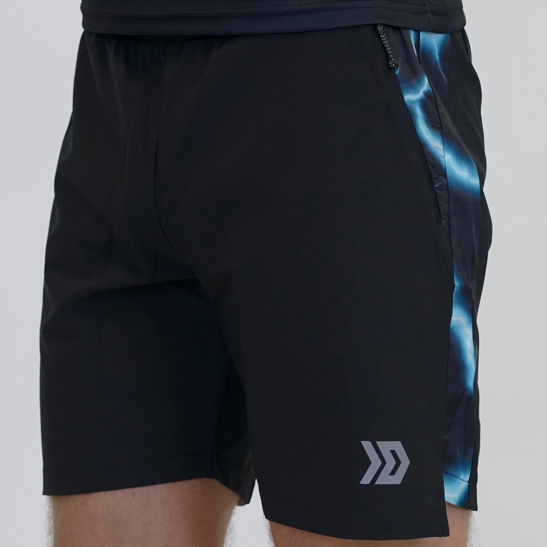 DASH Lightning Shorts Black / Blue