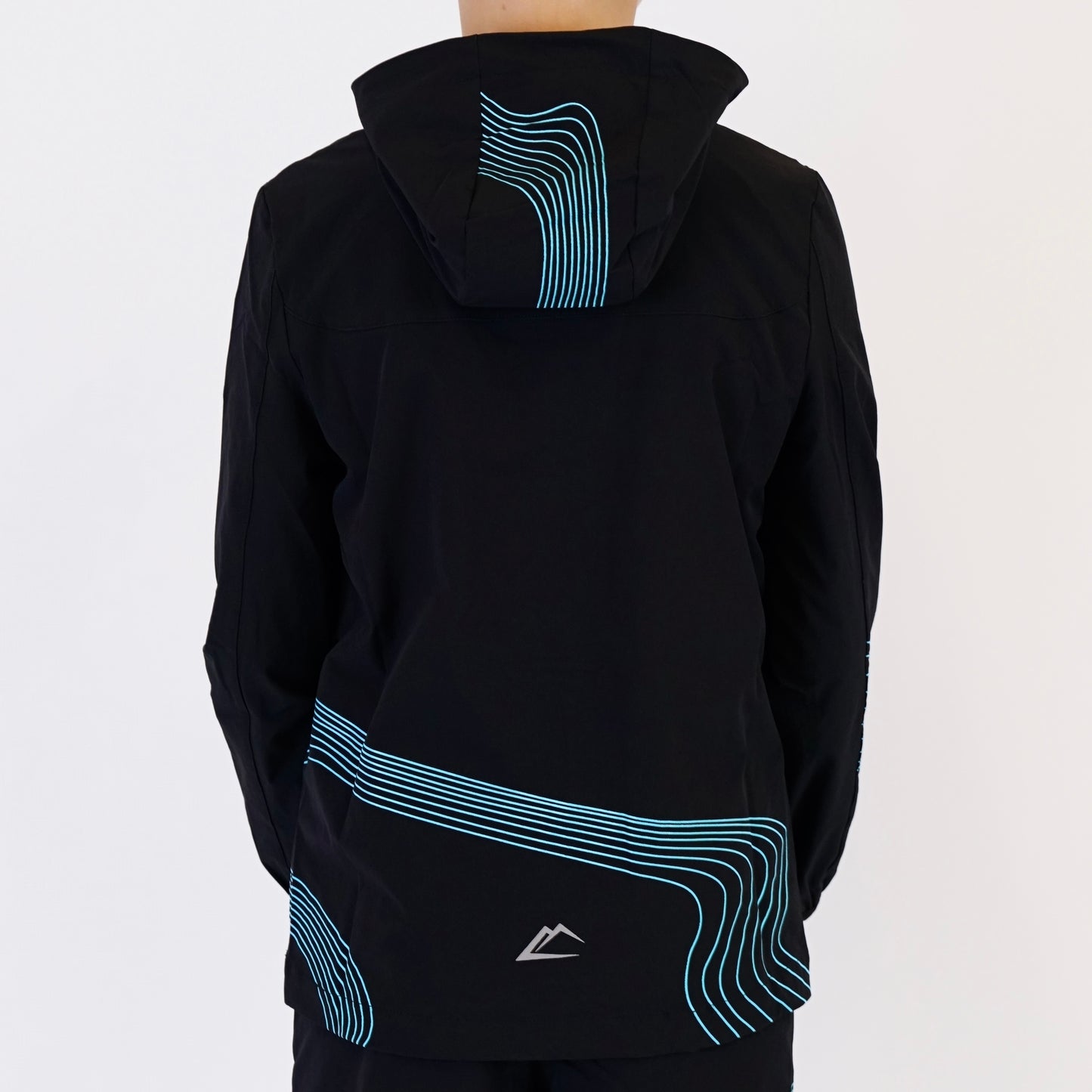 ActiveLine Wave Jacket - Black / Turquoise (Junior)