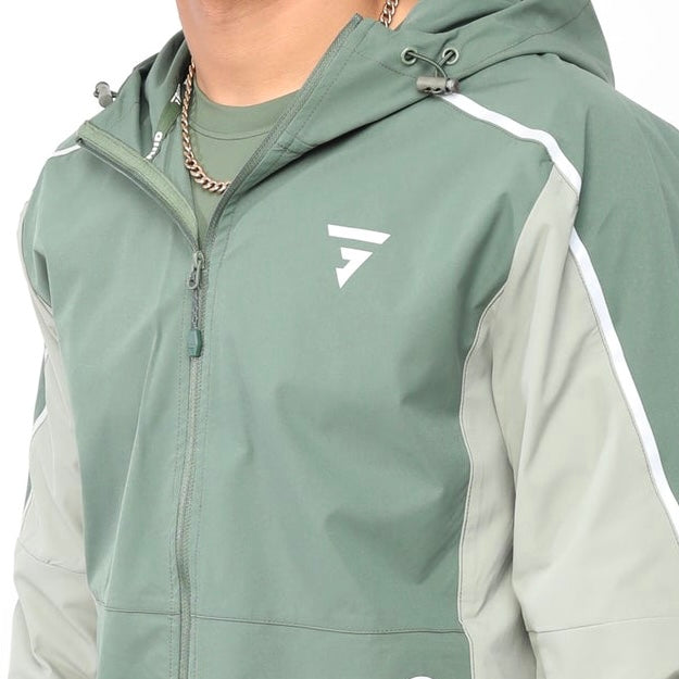 GRIID Reflect Set - Jacket & Shorts - Green
