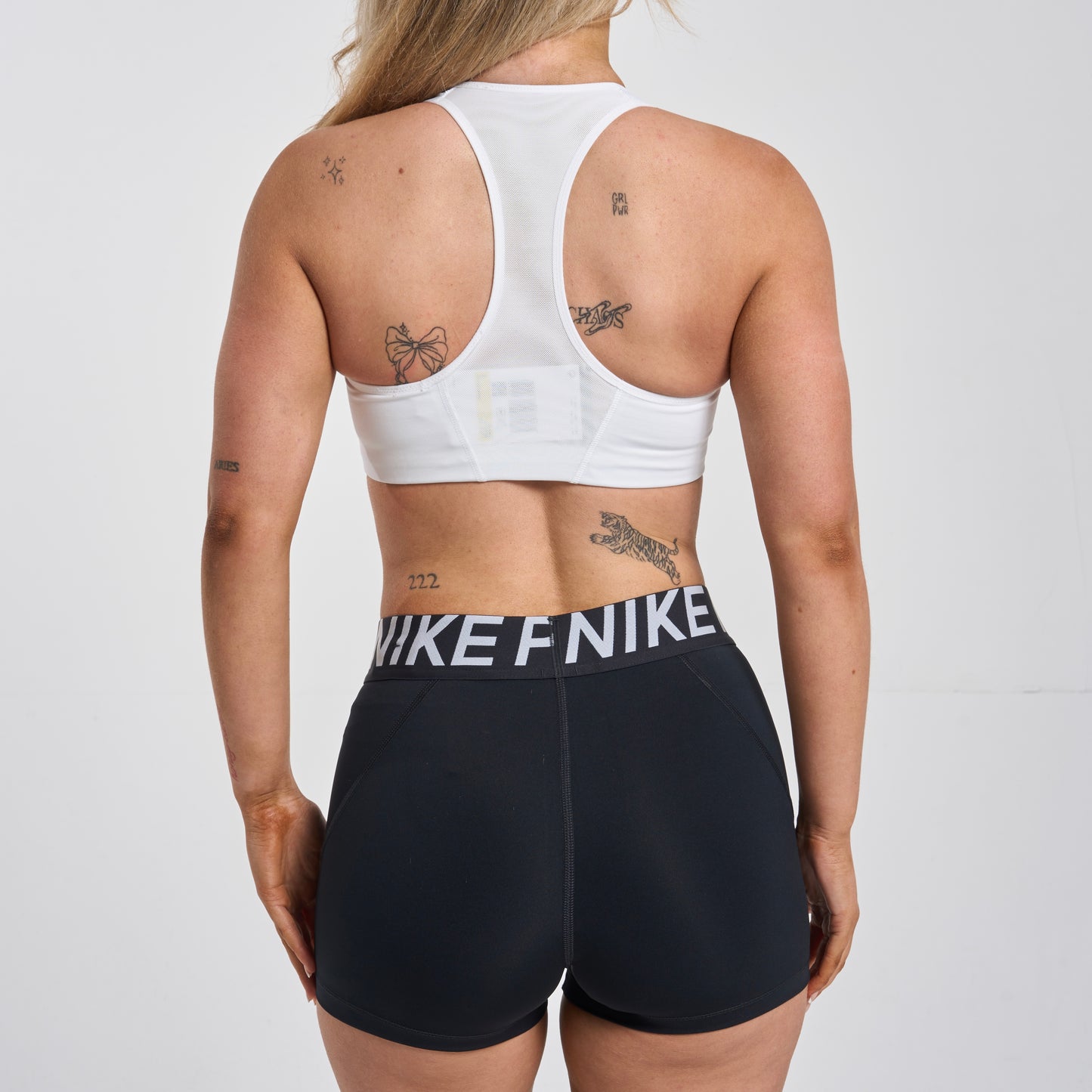 Nike Tick Sports Bra White (Women)