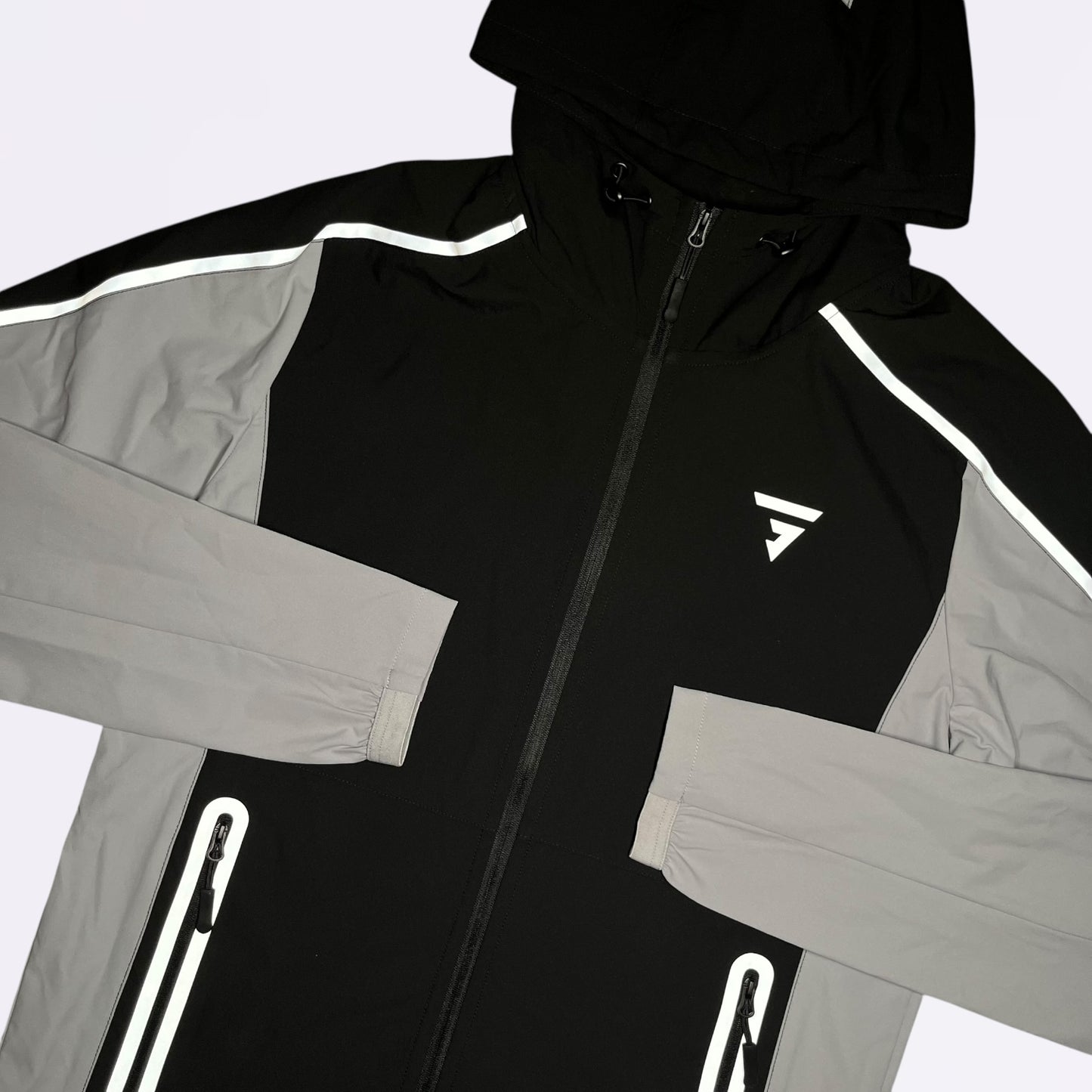 GRIID Reflect Windrunner - Black / Grey