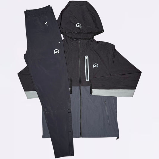 Flux Versatility & Running Set - Black / Dark Grey (Junior)