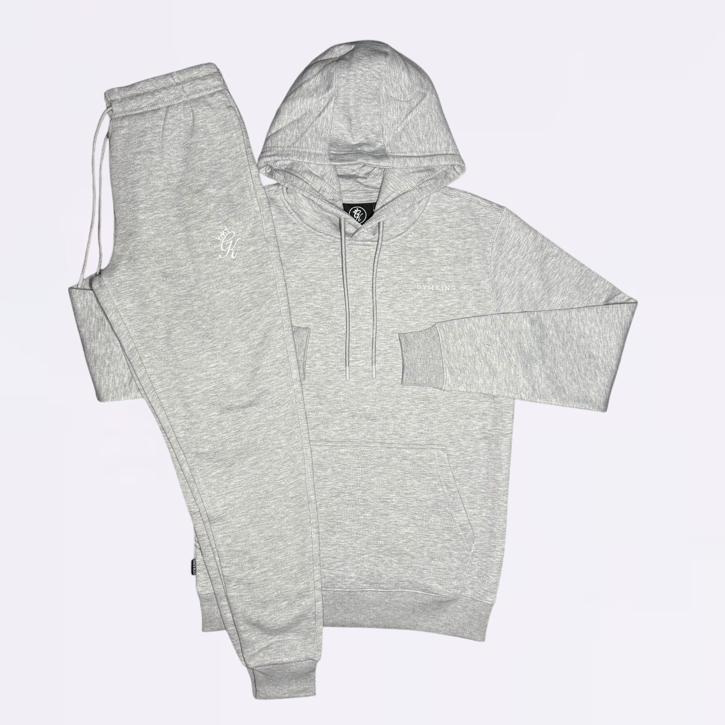 GymKing Linear Fundamental Fleece Set - Grey