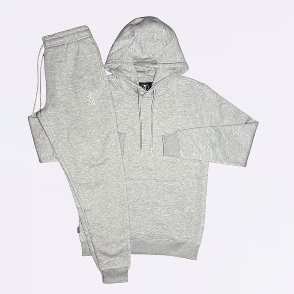 GymKing Linear Fundamental Fleece Set - Grey