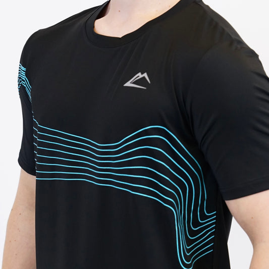 ActiveLine Wave Tee - Turquoise