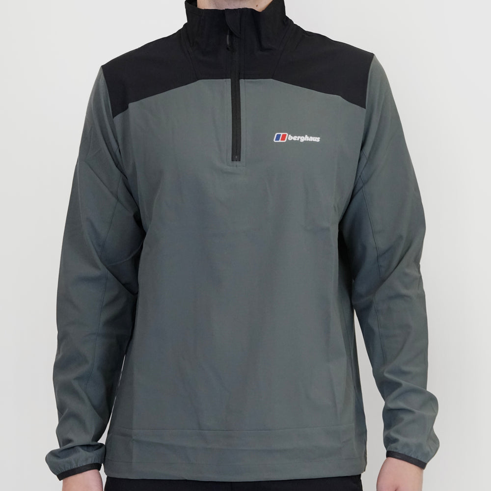 Berghaus Terrain Half Zip - Black / Dark Grey