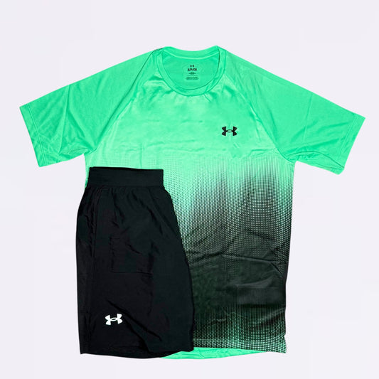 Under Armour Tech Fade Set - Green / Black
