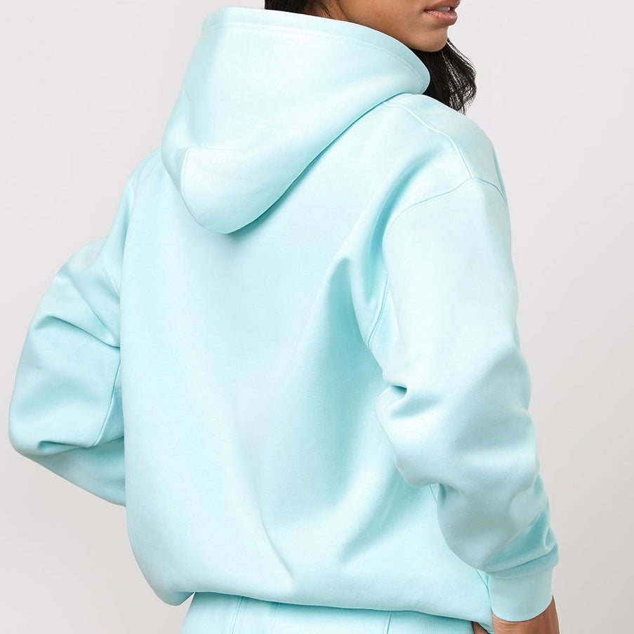 Gym King 365 Relaxed Fit Fleece Hoodie - Turquoise