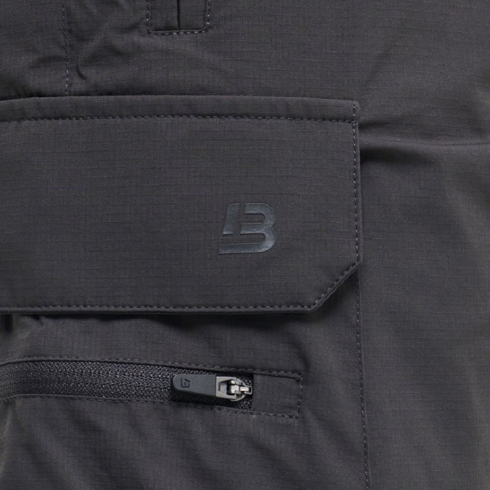 Bee Inspired Cargo Short - Charcoal