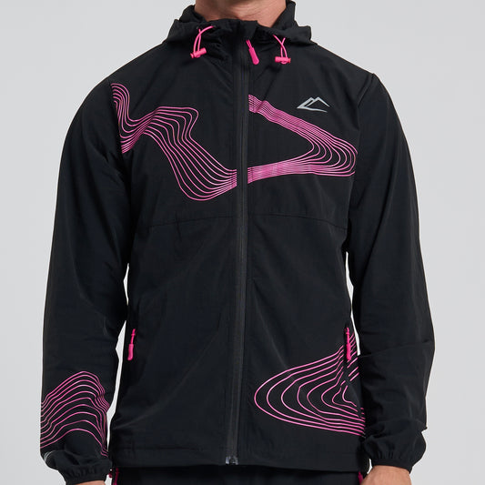 ActiveLine Wave Windrunner  - Black / Pink