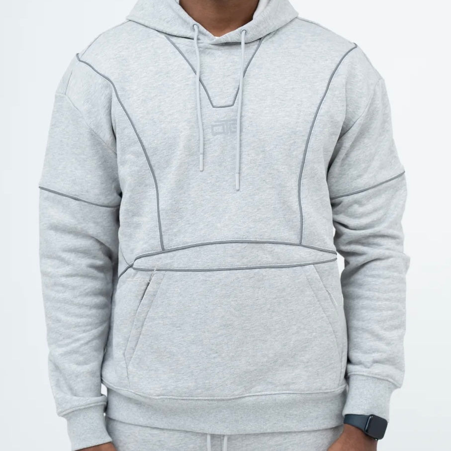 OTG Piping Hoodie - Grey