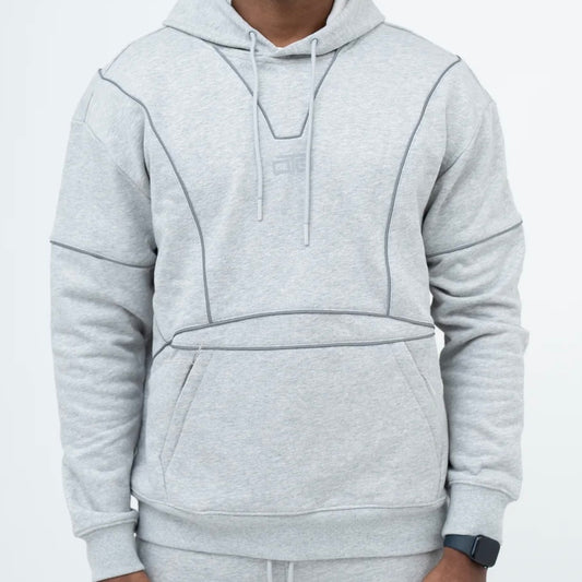 OTG Piping Hoodie - Grey