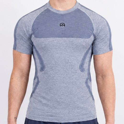 Flux Contour Seamless Tshirt - Midnight