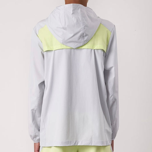 Gym King Advance Jacket - Lime / Grey (Junior)