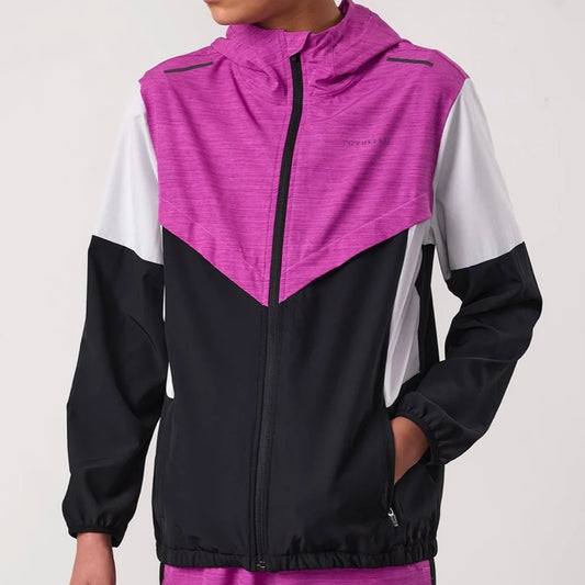 Gym King Vision Jacket - Purple / Black (Junior)