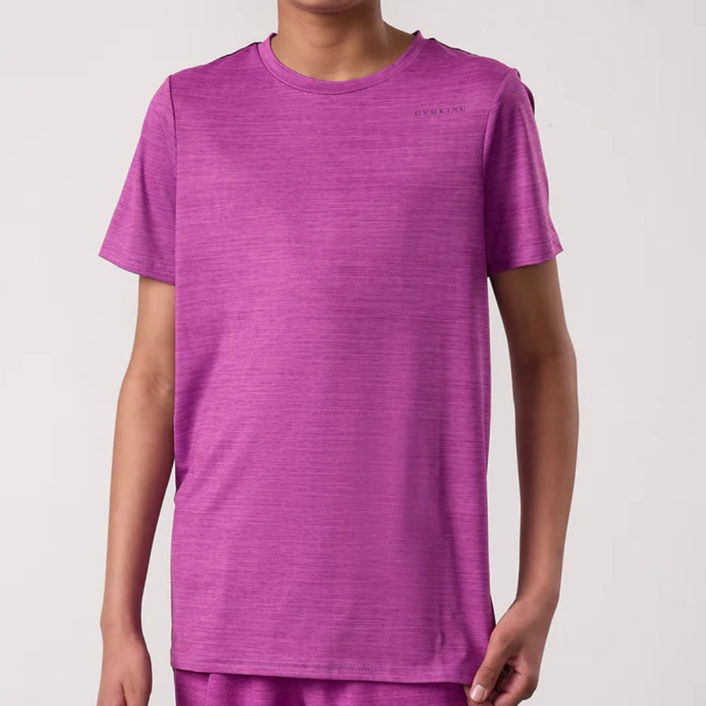 Gym King Vision Tee - Purple (Junior)