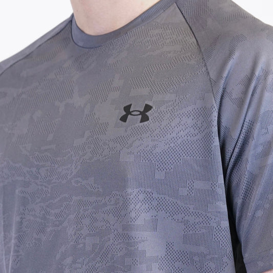 Under Armour Jacquard Tee Smoke Grey