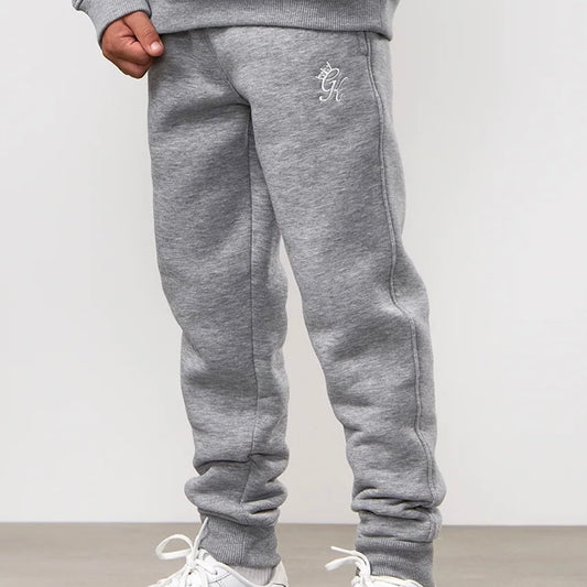 Gym King Fundamental Jogger - Grey Marl (Junior)