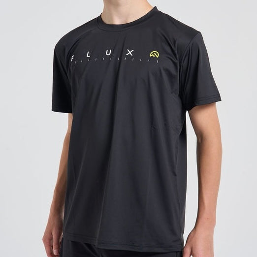 Flux Graphic Tee - Black / Neon (Junior)