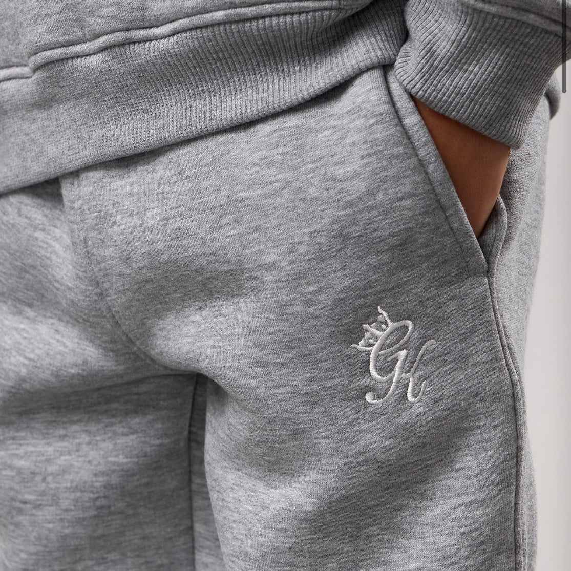 Gym King Fundamental Jogger - Grey Marl (Junior)