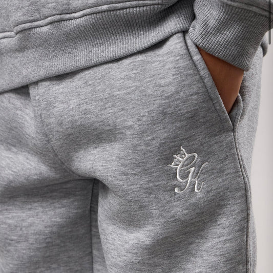 Gym King Fundamental Jogger - Grey Marl (Junior)
