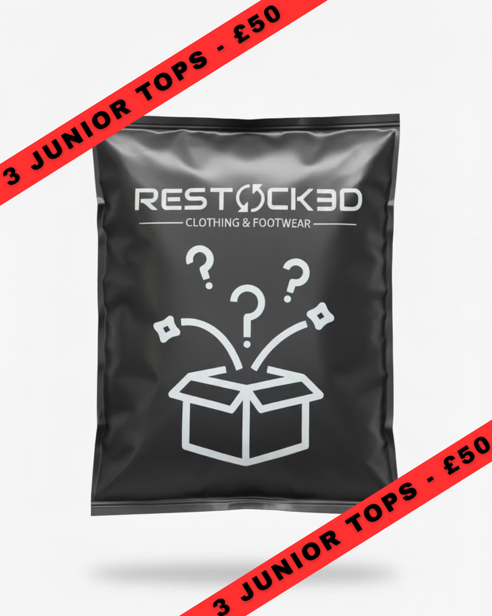 3 JUNIOR MYSTERY TOPS FOR £50