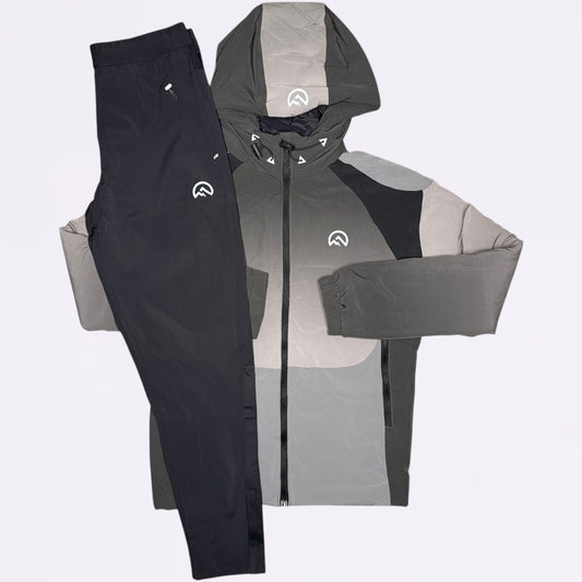 Flux Thermal Padded & Running Set - Black / Dark Grey (Junior)