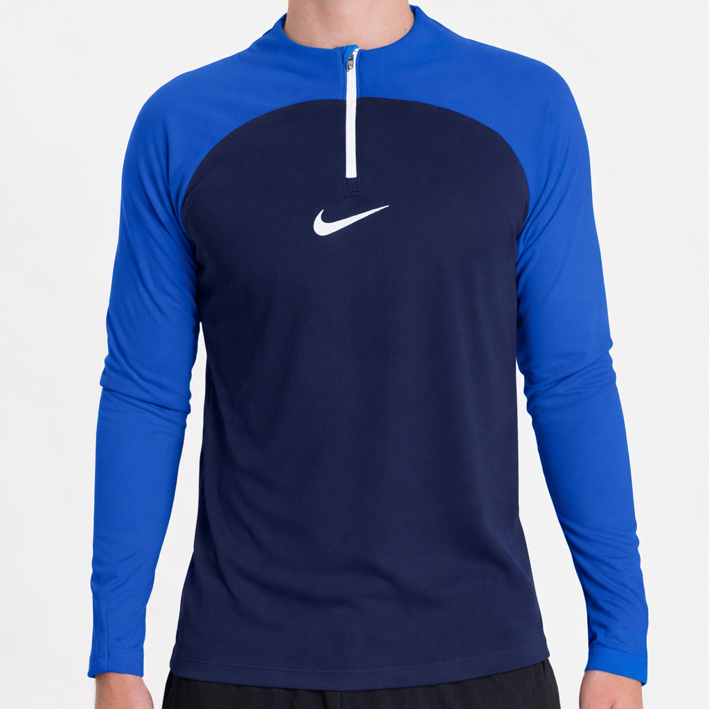 Nike Academy Pro Drill Half Zip - Obsidian Royal Blue