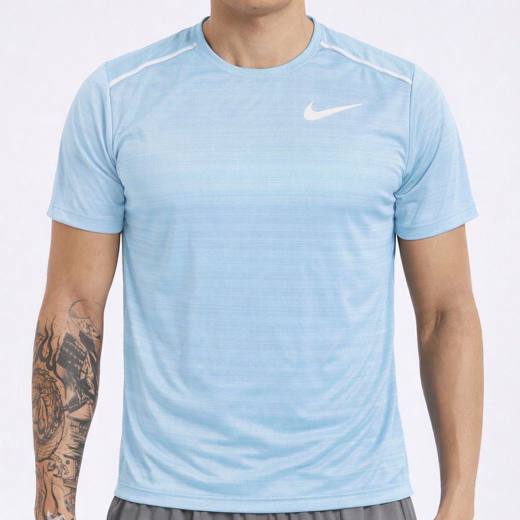 Nike Miler Tee Denim Turquoise