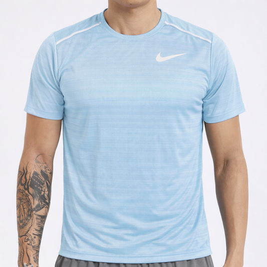 Nike Miler Tee Denim Turquoise