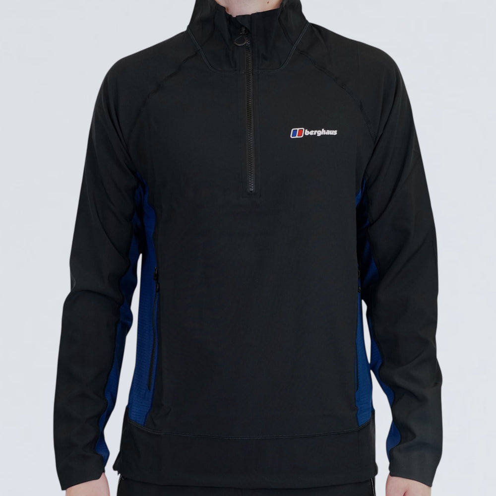 Berghaus Wavertree Half Zip - Blue / Black