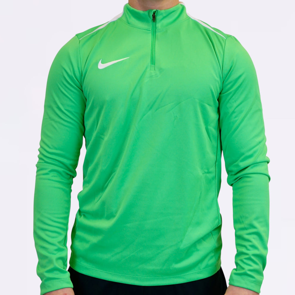 Nike Academy Pro Drill Half Zip Green Spark