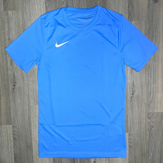 Nike Dri Fit Set - Tee & Shorts - University Blue / Grey